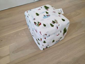 NEW TWIN cotton flannel bed sheet set Christmas holiday