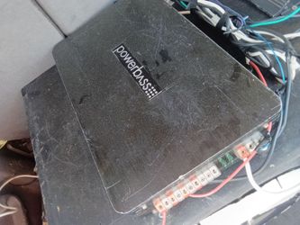 Powerbass 2.000 watt Car Amp 4 chanel Monobloc/Bridge Subs ...Trunk Knoker no Cap set off Car Alarms when the Juice 🧃 is all the way UP 💯