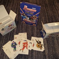 Baseball and hockey cards