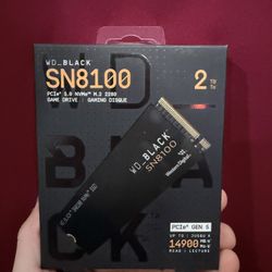 WD SN8100 2TB SSD NVMe