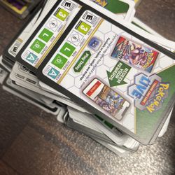 1500+ Pokémon Code Cards