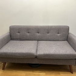 Gray Fabric Sofa