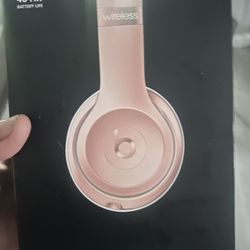 Apple Beats Solo 3 Pink And White 