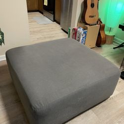 Grey Ottoman