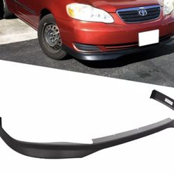 Fits 03-04 Toyota Corolla Type R Front Bumper Lip Spoiler Splitter Bodykit PP