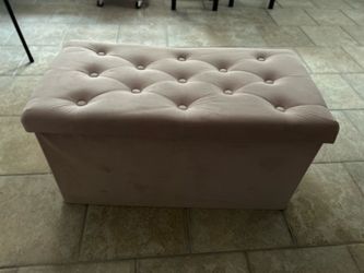 Storage bin for a bedroom