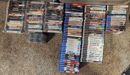 153 Playstation Video Game Collection