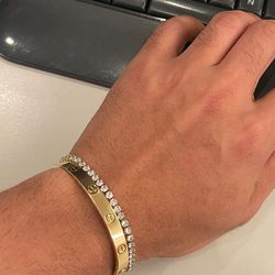 Cartier Love Bracelet Gold  Size 21