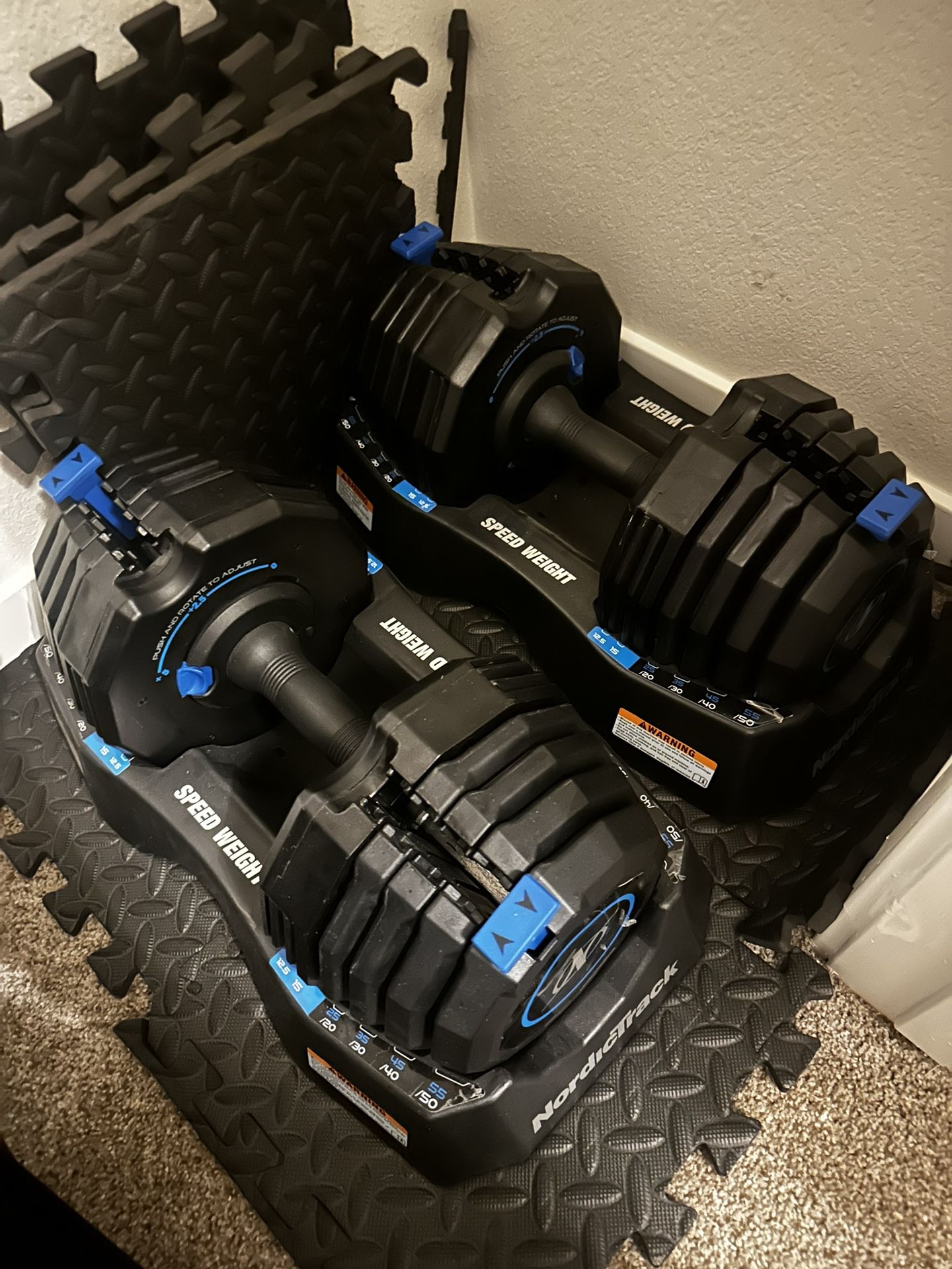 NordicTrack Adjustable Dumbbells