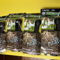 Brand New DarlaC root water funnels. Sends water directly to the roots new three pack $10 for each pack.