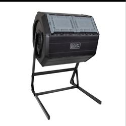 BLACK+DECKER Dual Chamber Tumbling Composter - 40 Gallon