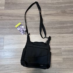 Travelon Messenger Black New Bag 