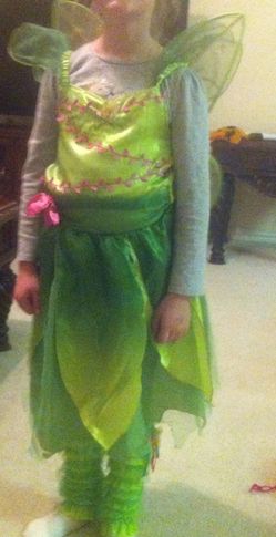 Tinker bell Halloween costume kids size M $15