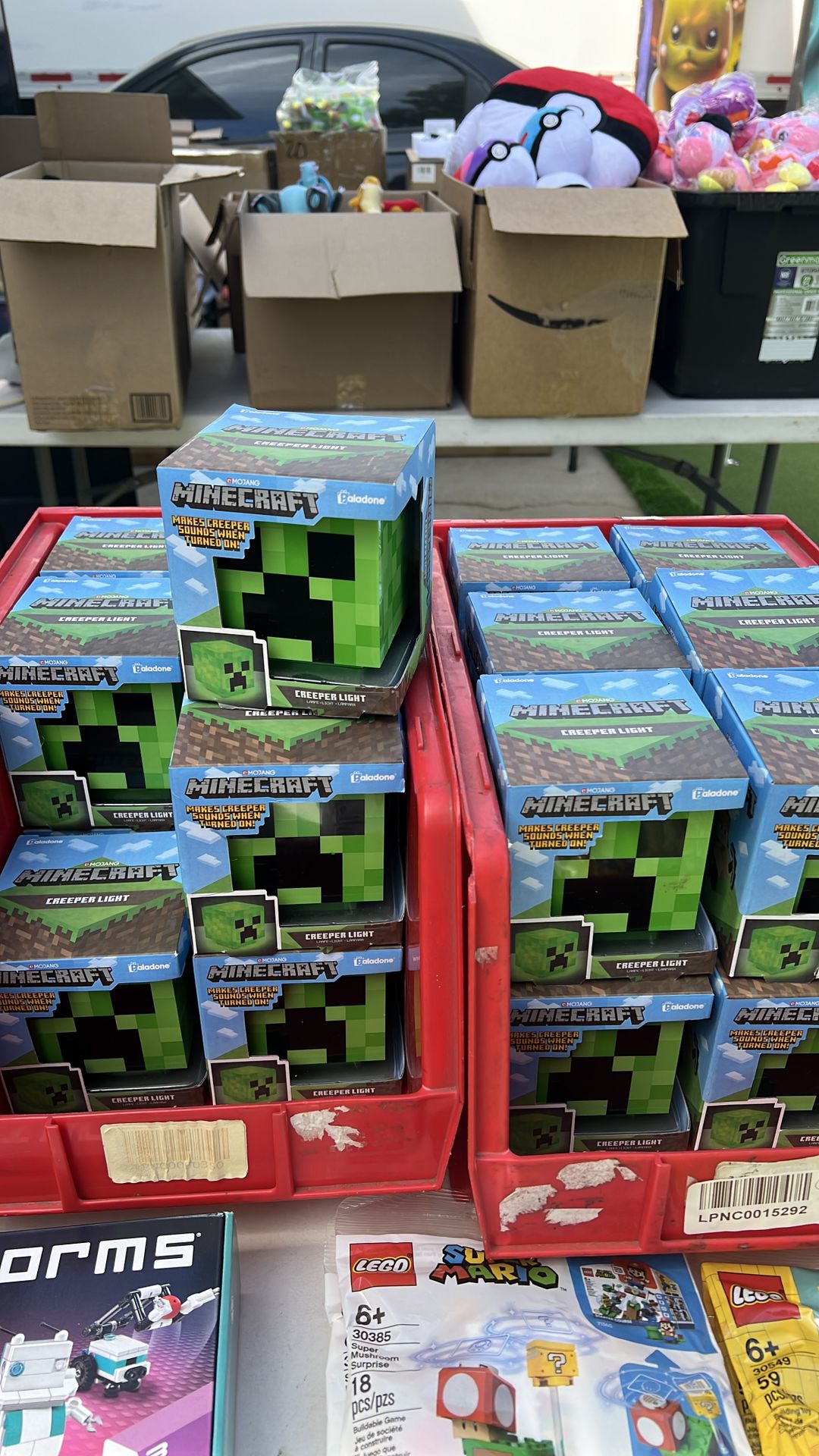 Minecraft creeper light