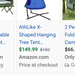 Kids Hanging Tent With Lights