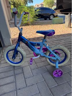 Frozen toddler bike