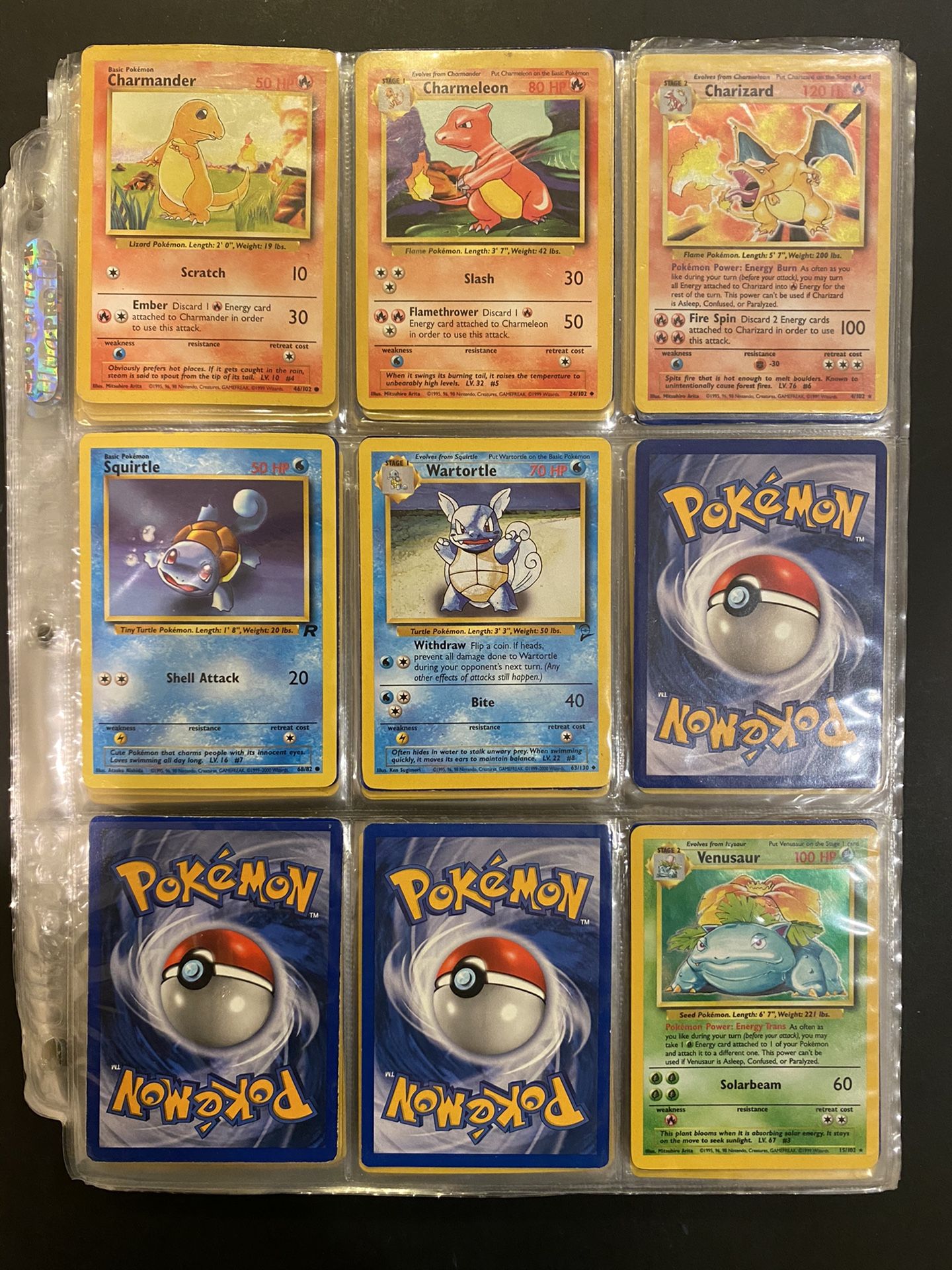 Pokémon Lot of Cards (Charizard, Venusaur etc) ***prices/conditions are in description***