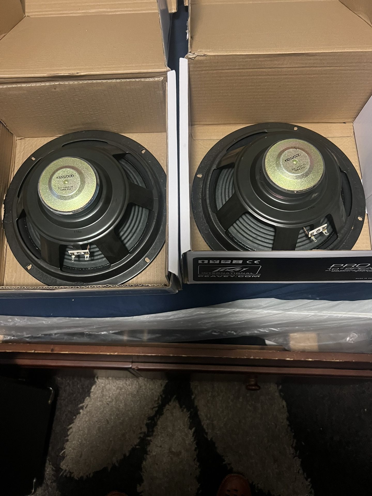 2-Kenwood 10” Speakers ,$50 Excellent Condition!