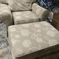 Chair And Ottoman 