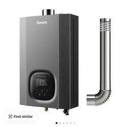 Gas Tankless Water Heater with Vent Pipe