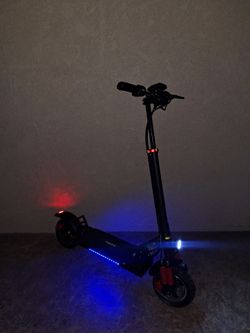 Electric Scooter with LED Lights