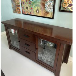 Dining buffet or China cabinet