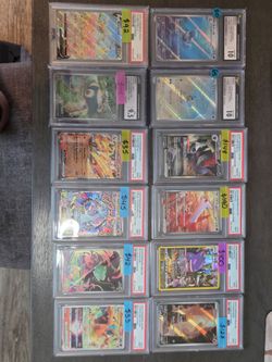 Graded Pokemon Cards TCG PSA