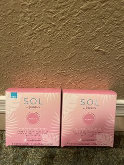 SOL by Jergens Sunless ☀️ Full Body Towelettes in Medium 6ct Set of 2 Boxes
