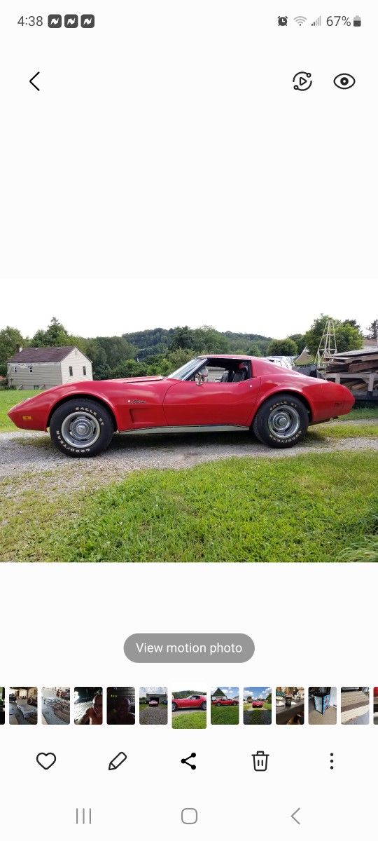 74 Corvette 350 4spd .