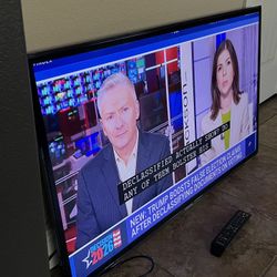 46” Samsung Flat Screen TV With Remote 