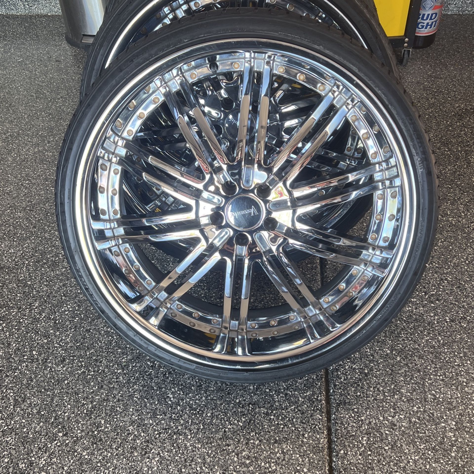 24” Wheels With Tires