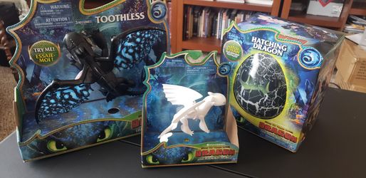 3 Piece How to Train your Dragon lot NEW