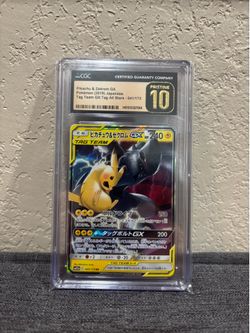 Pikachu Zekrom Tag Team - CGC Pristine 10