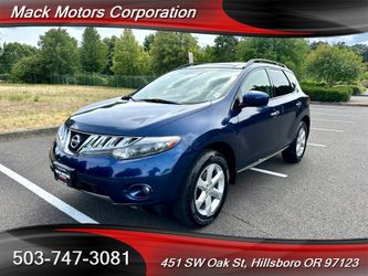 2009 Nissan Murano SL AWD Leather Back-Up camera Navi