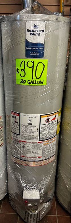 Bradford white water heater 30gl