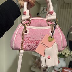 Pink Juicy Couture Bowling Bag