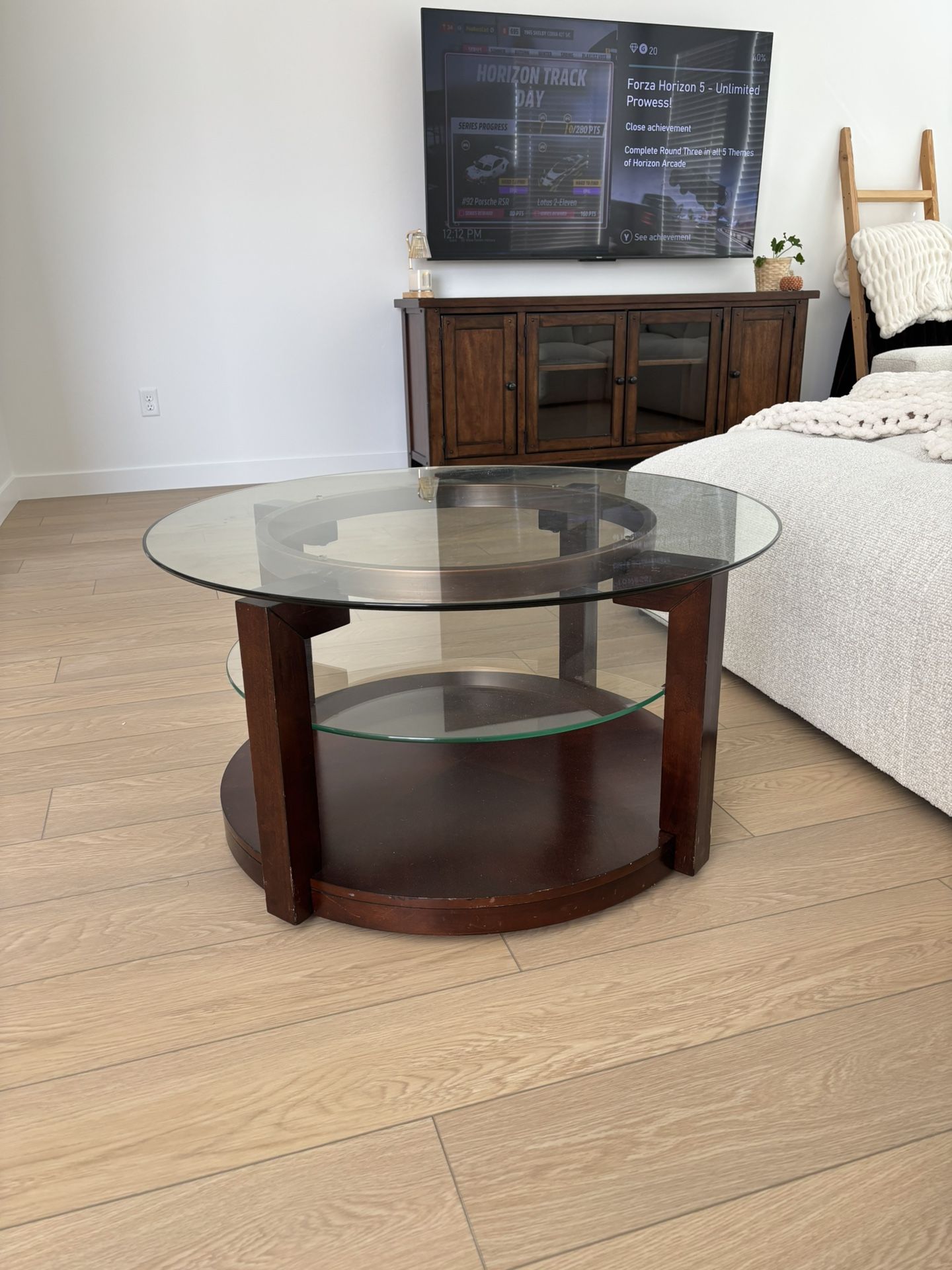 Coffee Table (Glass Top)