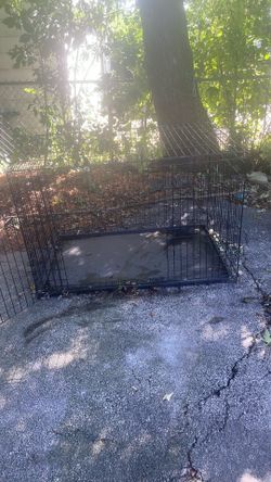Large dog cage 47x29 $40