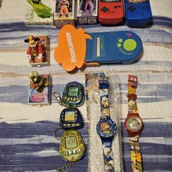 Assorted Vintage Games And Watches