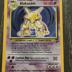 Pokémon Base Set Alakazam