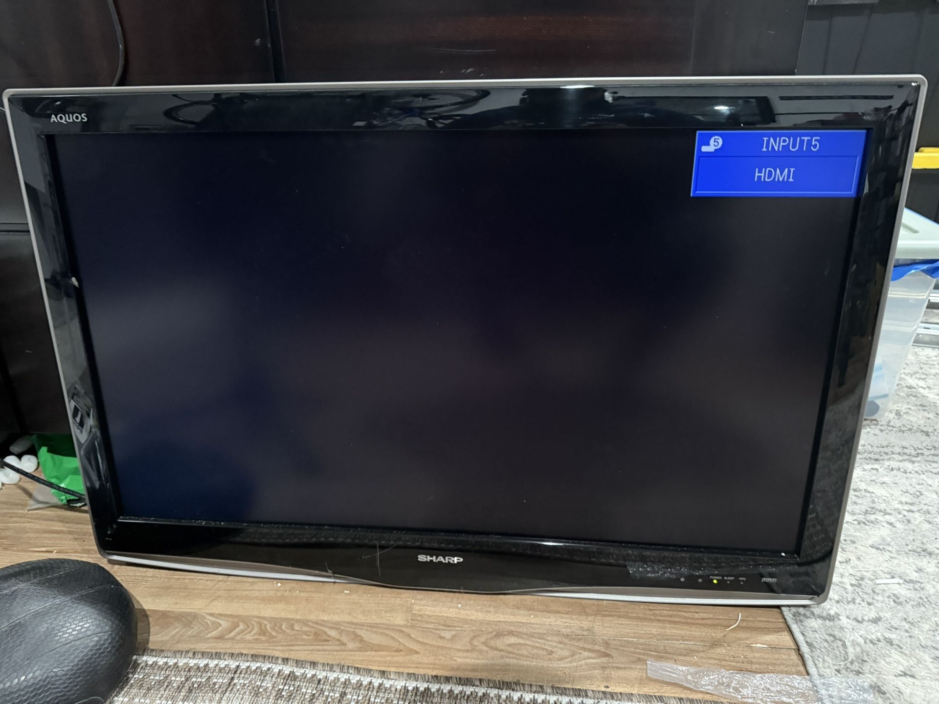 Panasonic 37” Tv With Mount