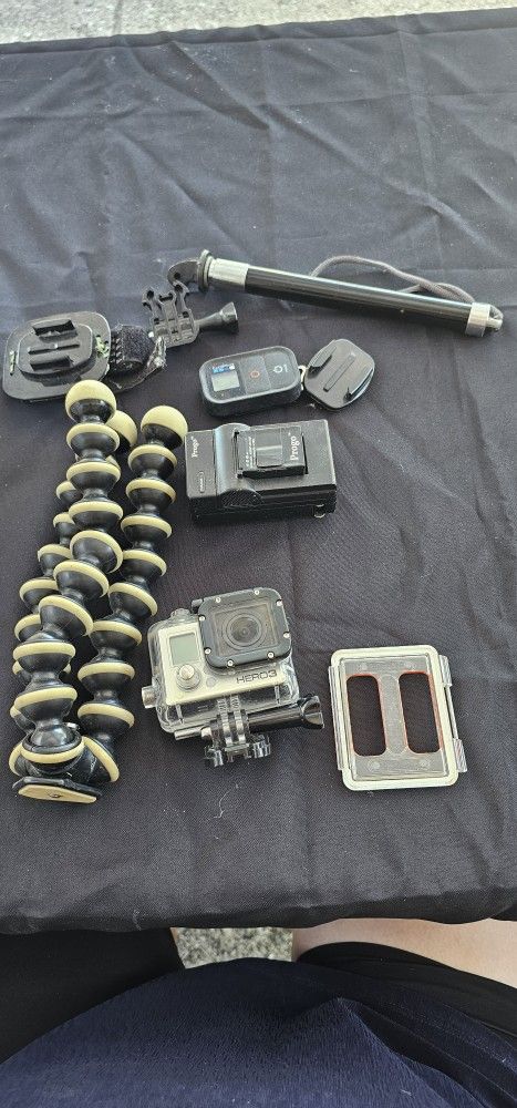 Go Pro Hero 3 And Accessories