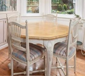 Table and 4 chairs