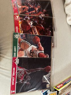Sealed 90’s mini posters basketball