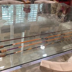 FOUR KENCOR 4'-5' ULTRA LIGHT Spinning Rods that range from $200-$650.