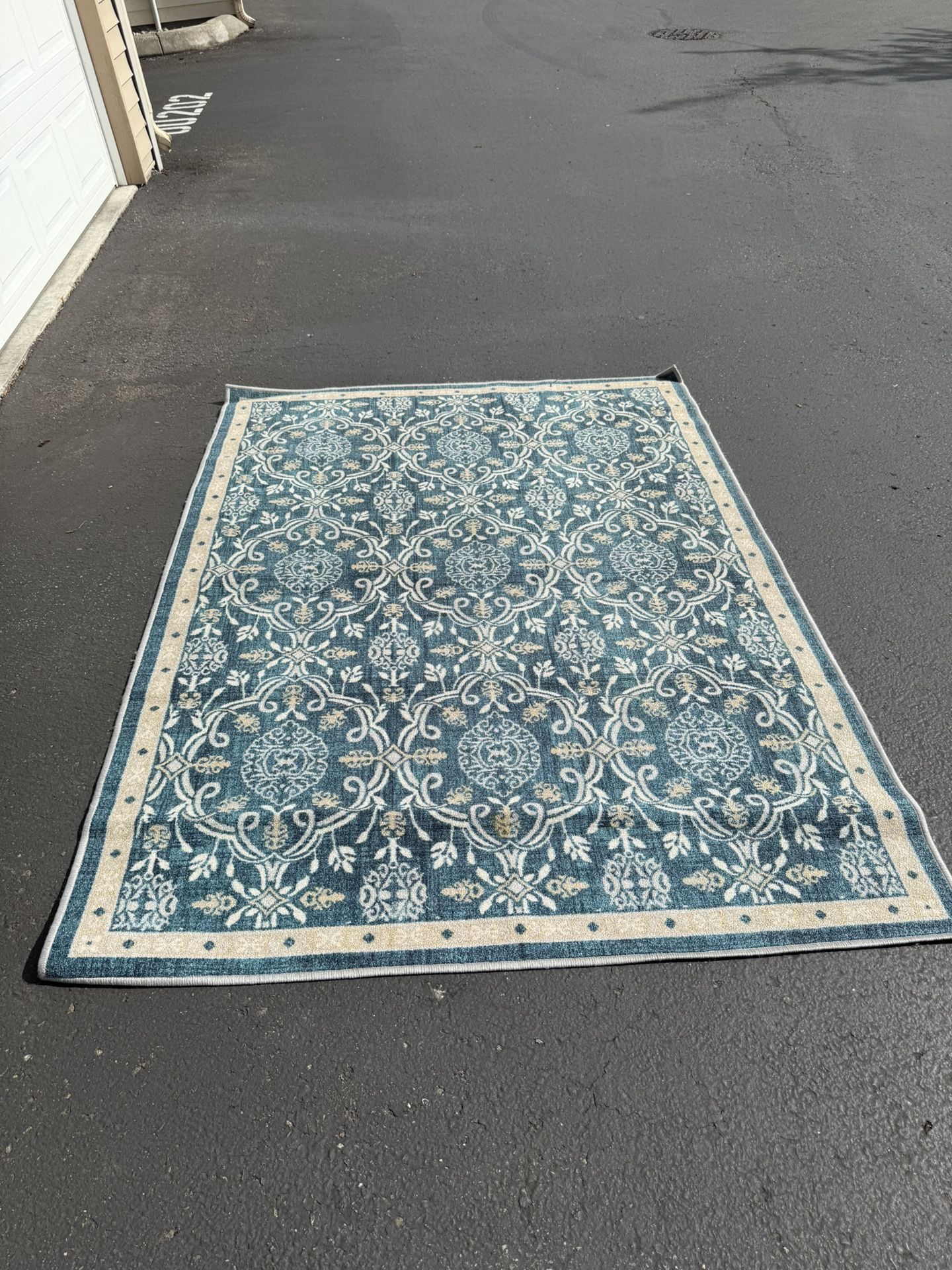 Blue Persian Style Rug