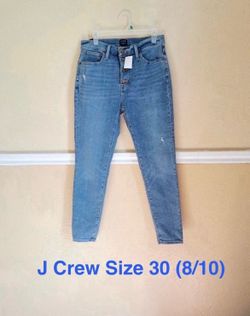 J. Crew Women's 10" High-Rise Skinny Jeans