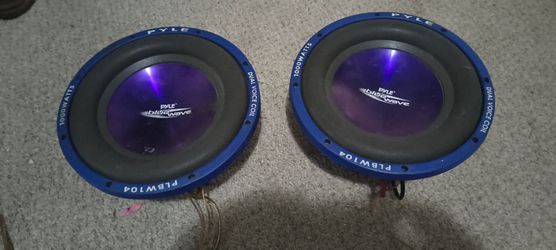 Pyle 10" Subwoofers