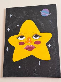 Star Girl Painting !