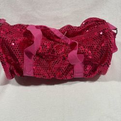 Hot Pink Tube Bag 
